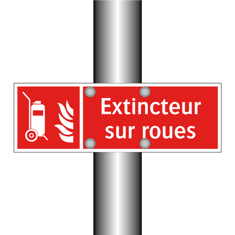 Extincteur sur roues