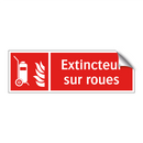 Extincteur sur roues