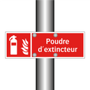Poudre d'extincteur