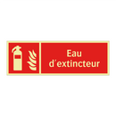 Eau d'extincteur