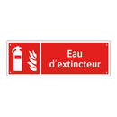 Eau d'extincteur