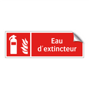 Eau d'extincteur