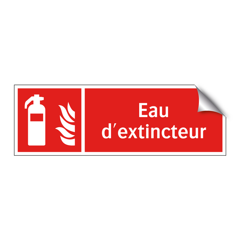 Eau d'extincteur