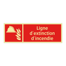 Ligne d'extinction d'incendie