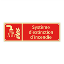 Système d'extinction d'incendie