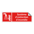 Système d'extinction d'incendie