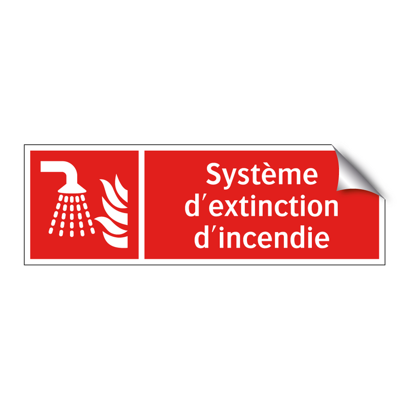 Système d'extinction d'incendie
