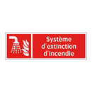 Système d'extinction d'incendie