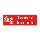 Lance à incendie