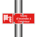 Tuyau d'incendie à l'intérieur