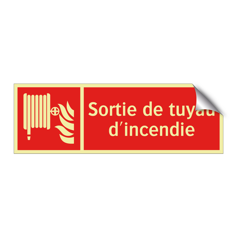 Sortie de tuyau d'incendie