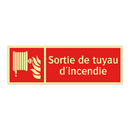Sortie de tuyau d'incendie
