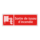Sortie de tuyau d'incendie