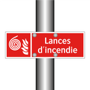Lances d'incendie