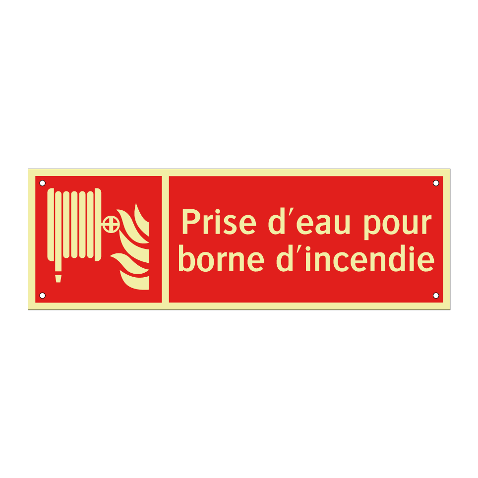 Prise d'eau pour borne d'incendie