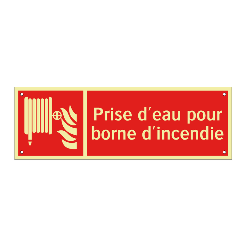 Prise d'eau pour borne d'incendie