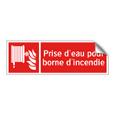 Prise d'eau pour borne d'incendie