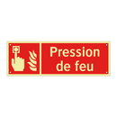Pression de feu