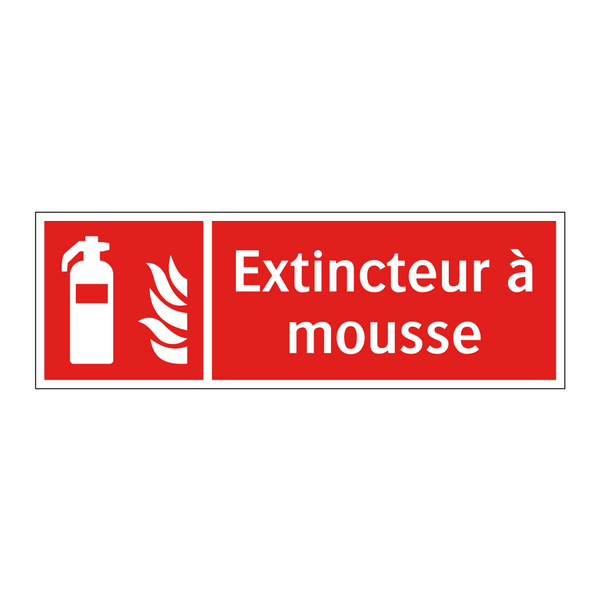 Extincteur à mousse
