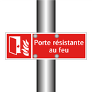 Porte résistante au feu