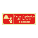 Cartes d'opération des services d'incendie