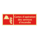 Cartes d'opération des services d'incendie