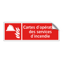 Cartes d'opération des services d'incendie