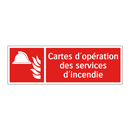 Cartes d'opération des services d'incendie