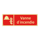 Vanne d'incendie