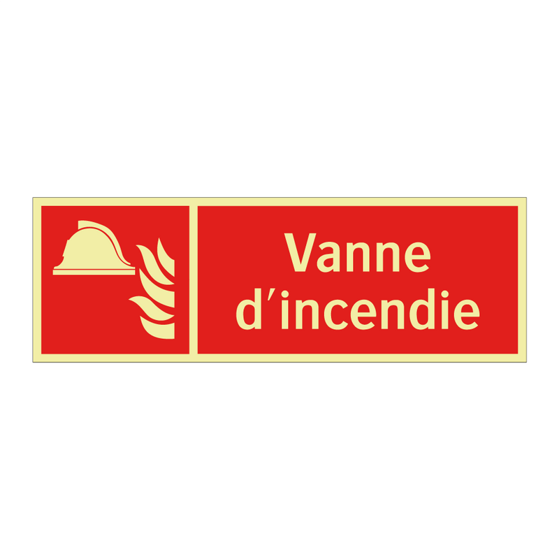 Vanne d'incendie