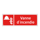Vanne d'incendie