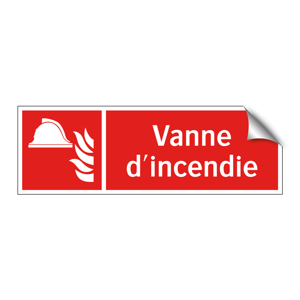 Vanne d'incendie