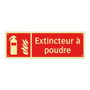 Extincteur à poudre