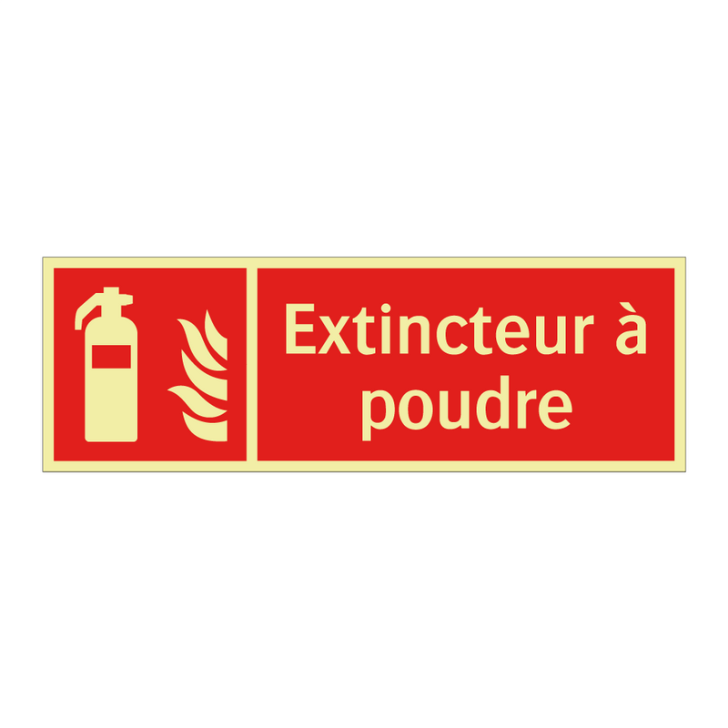 Extincteur à poudre