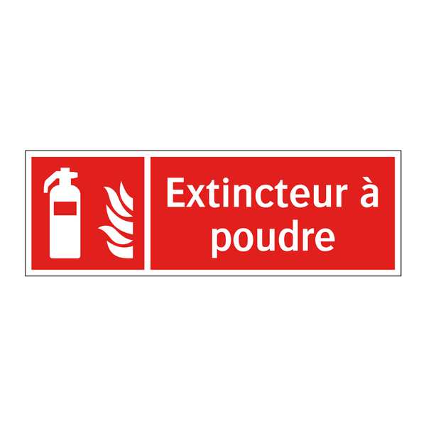 Extincteur à poudre