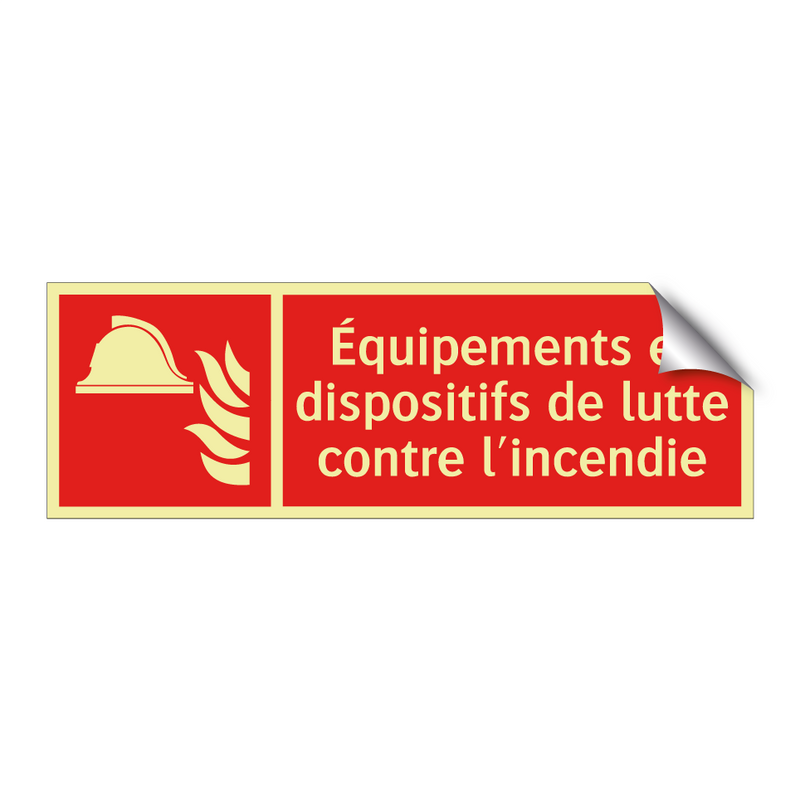 Équipements et dispositifs de lutte contre l'incendie