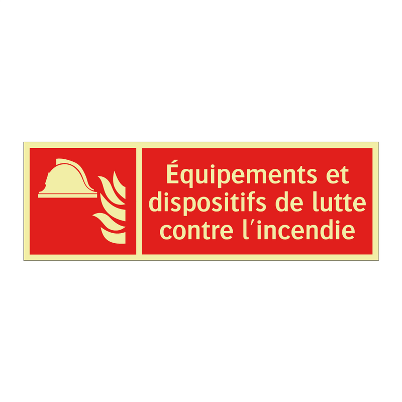 Équipements et dispositifs de lutte contre l'incendie