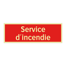 Service d'incendie