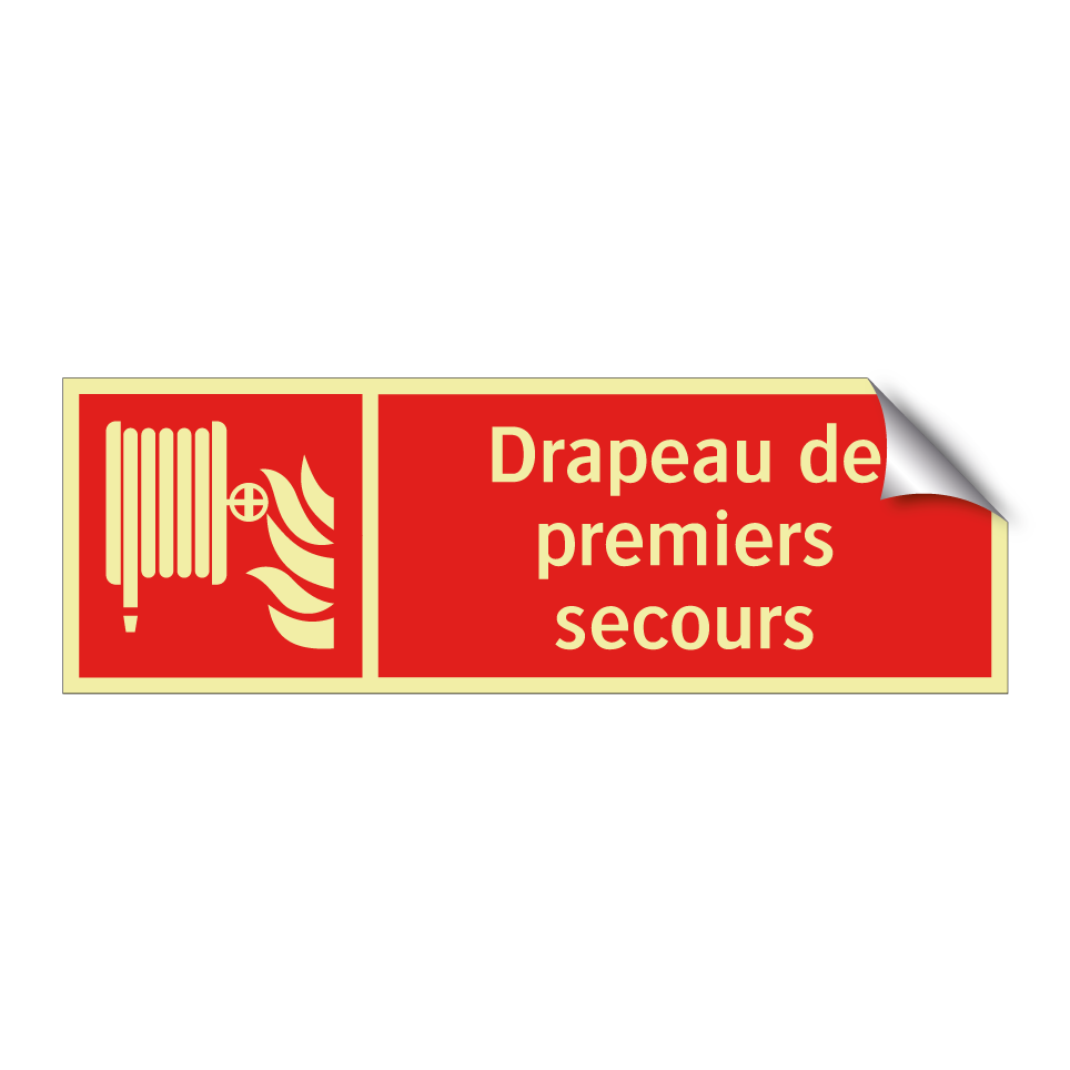 Drapeau de premiers secours