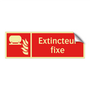 Extincteur fixe