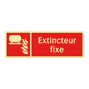 Extincteur fixe