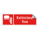 Extincteur fixe