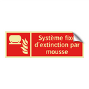 Système fixe d'extinction par mousse