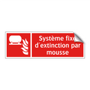 Système fixe d'extinction par mousse