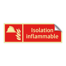 Isolation inflammable