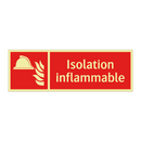 Isolation inflammable