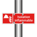 Isolation inflammable
