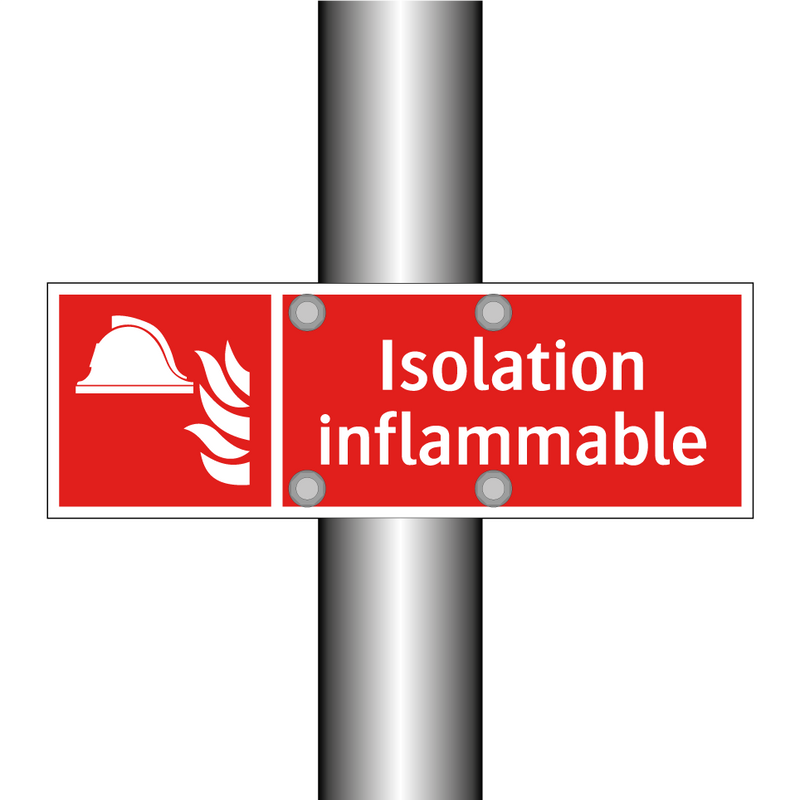 Isolation inflammable