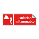Isolation inflammable