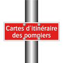Cartes d'itinéraire des pompiers